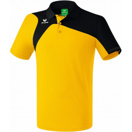 Erima Club 1900 2.0 Herren Polo in gelb/schwarz