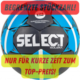 Select Solera Handball in grau/blau/weiß Größe 0