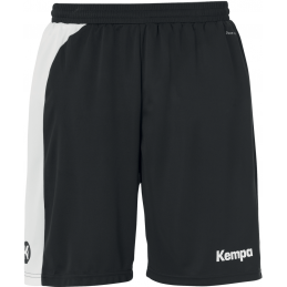 Kempa Peak Shorts Junior in schwarz/weiß