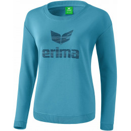Erima Essential Damen Sweatshirt in niagara/ink blue