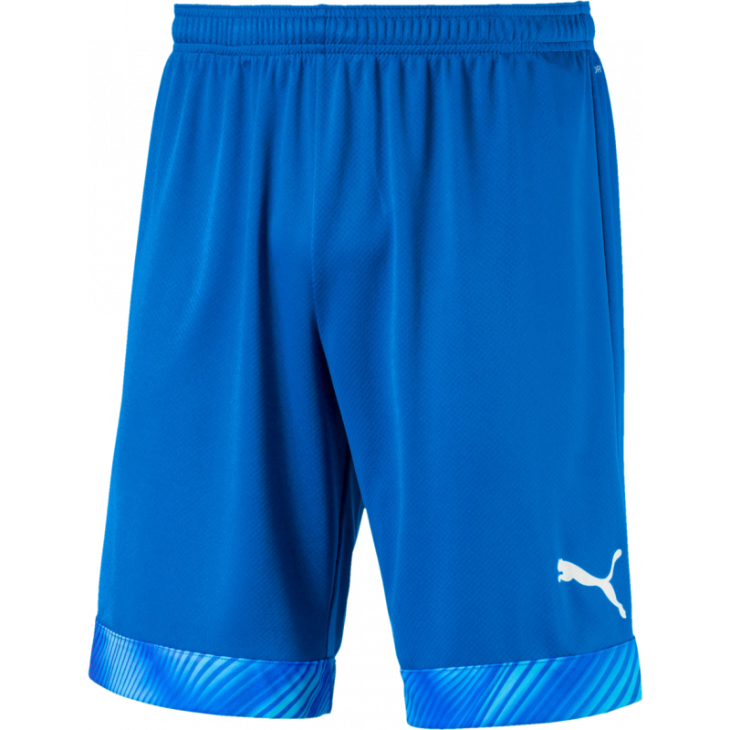 Puma Cup Junior Shorts Kurze Sporthose Größe 116 Puma Farbe electric blue  lemonade/white