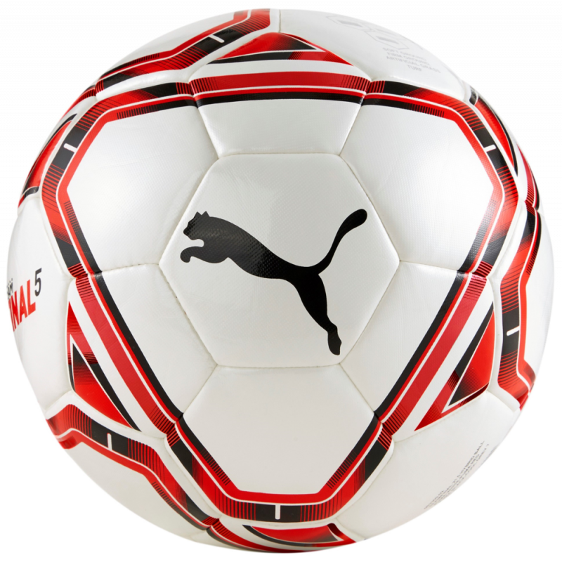 Puma teamFINAL 21.5 Hybrid Fussball in puma white/puma red